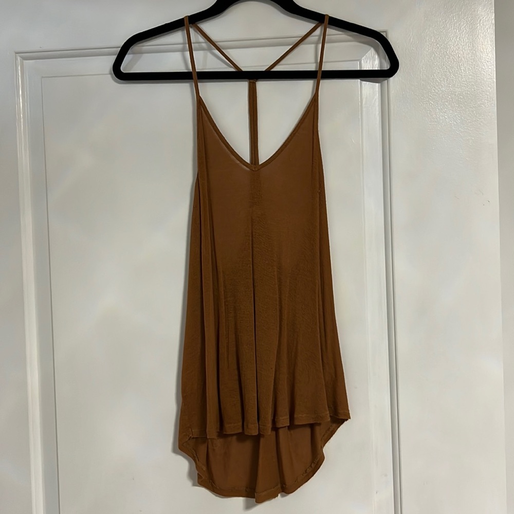 Free People Brown Cami
